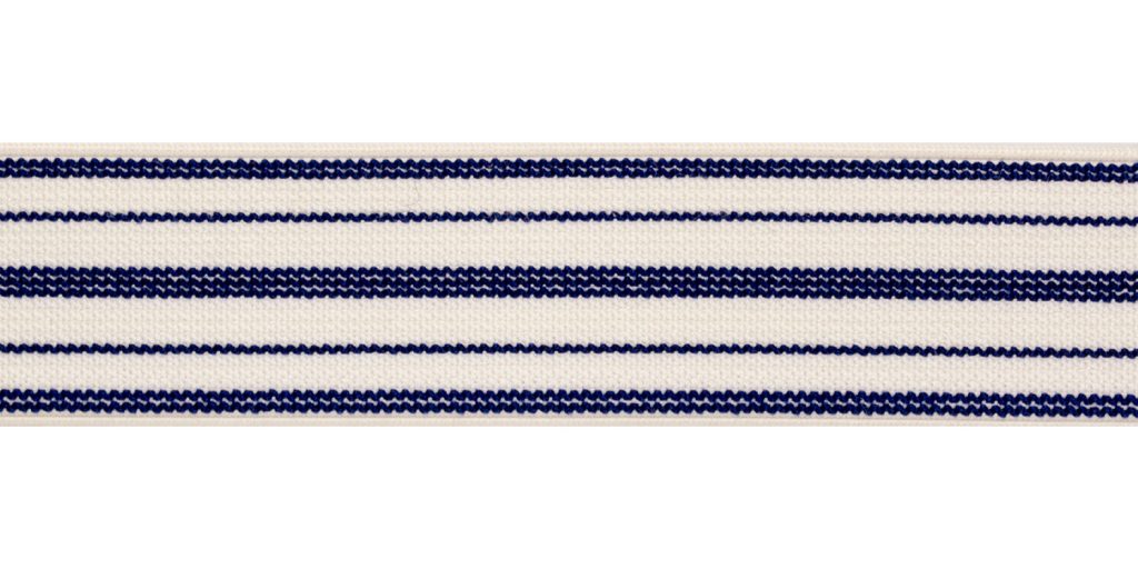 elastico de telar reforzado Novotex lineas azules
