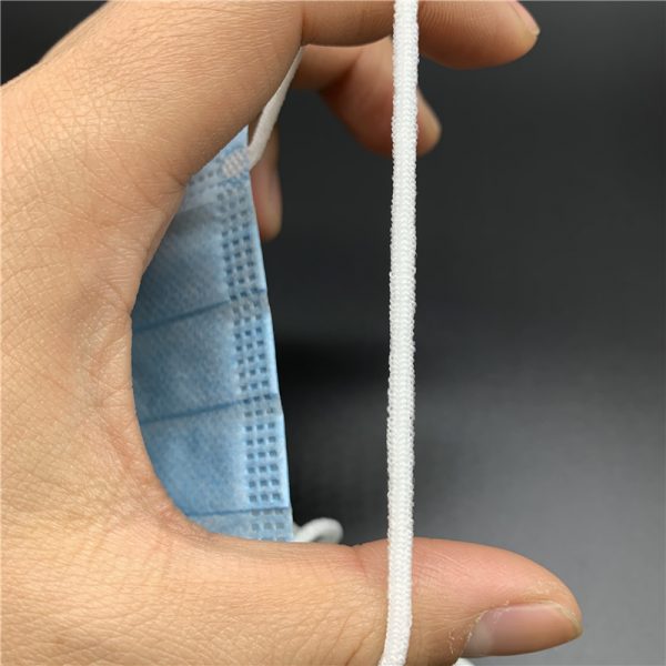 Cordón Elastizado para Barbijos y Tapabocas de 2mm